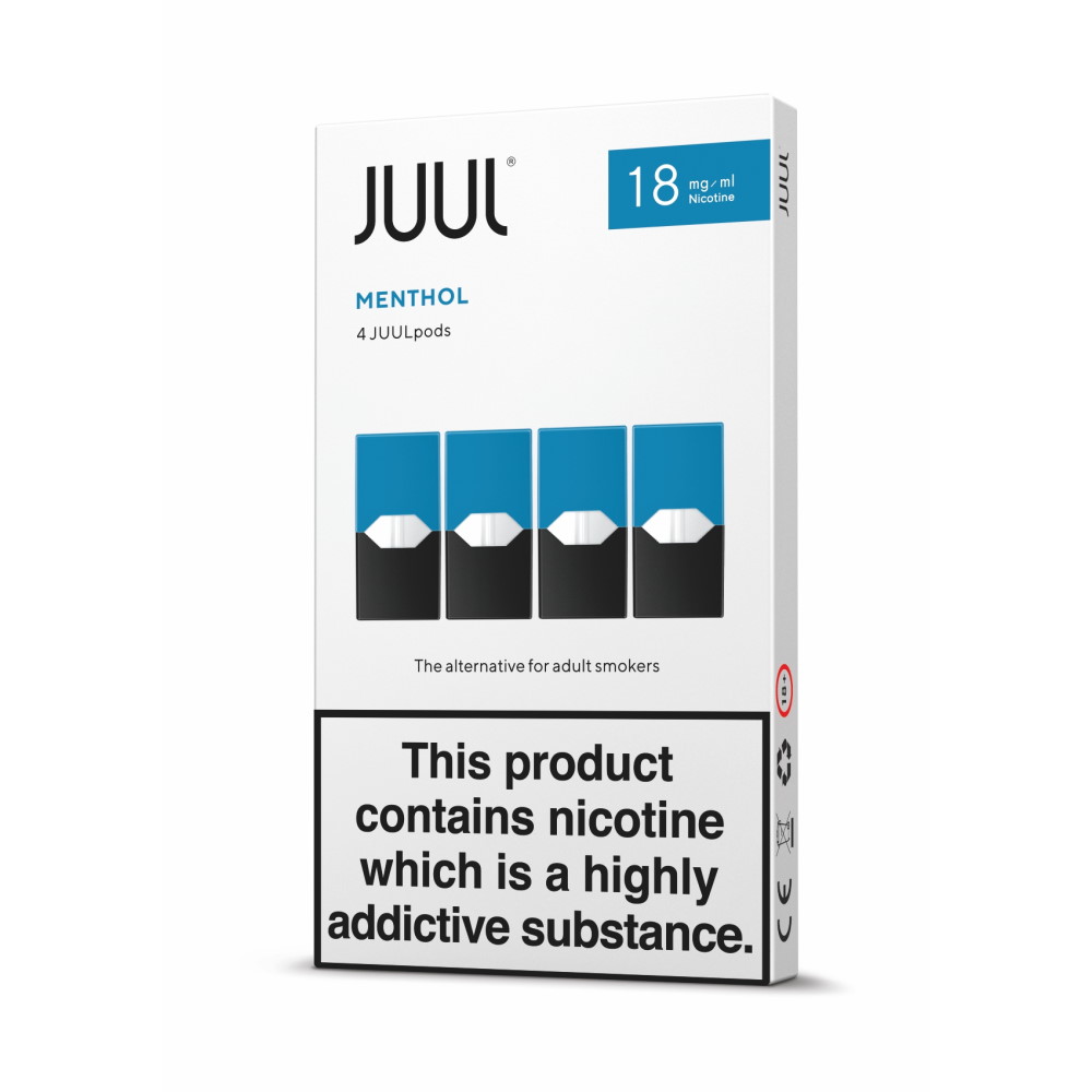 

Картридж Juul Ментол x4 (18 мг), 18 мг
