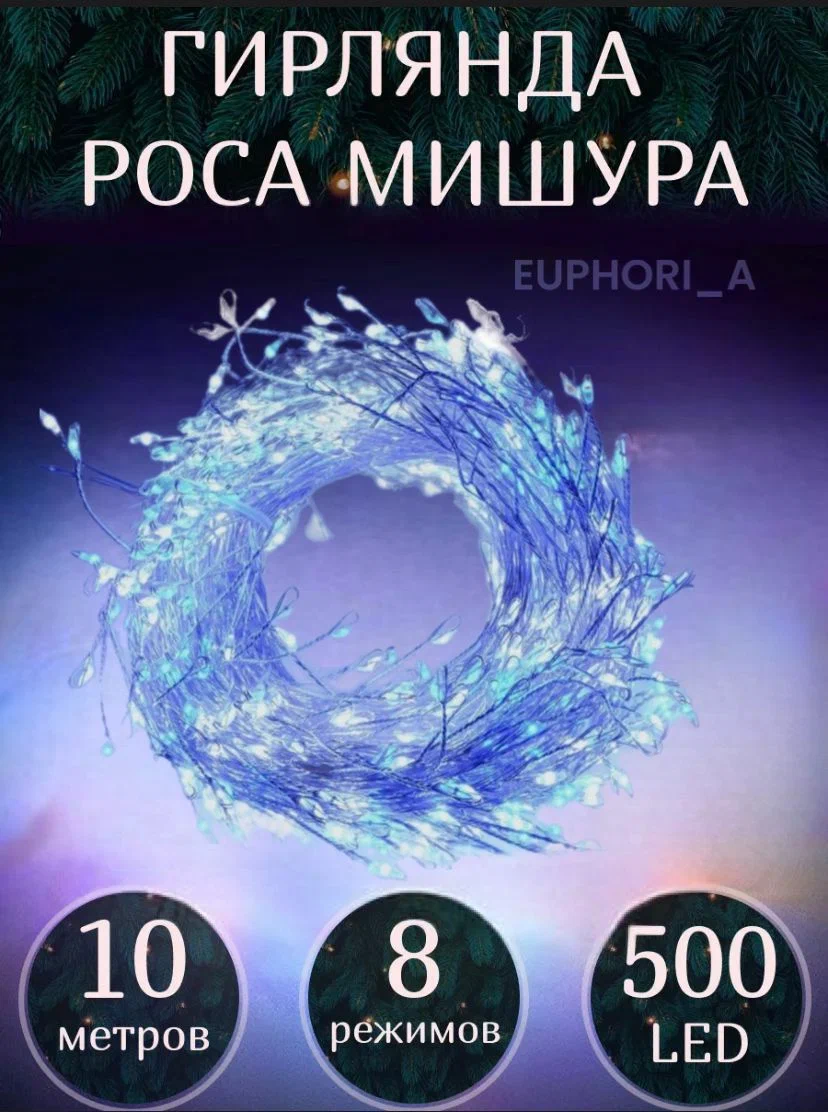 

Гирлянда электрическая grm01003 10 м, grm01