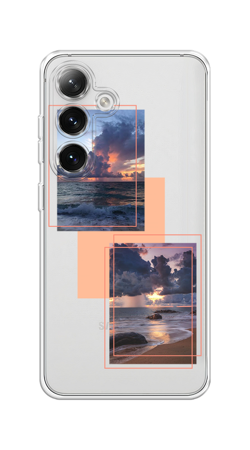 

Чехол на Samsung Galaxy S24 "Sky collage", Розовый;прозрачный;синий, 2109050-1