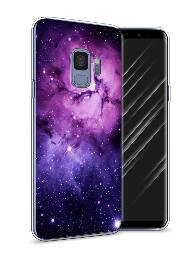 

Чехол Awog на Samsung Galaxy S9 "Космос 18", Фиолетовый, 25750-4