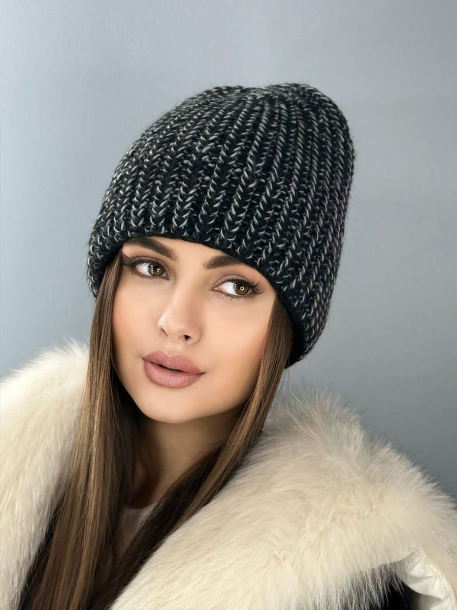 Шапка женская Louren Wilton Ш-2023-2 черная one size