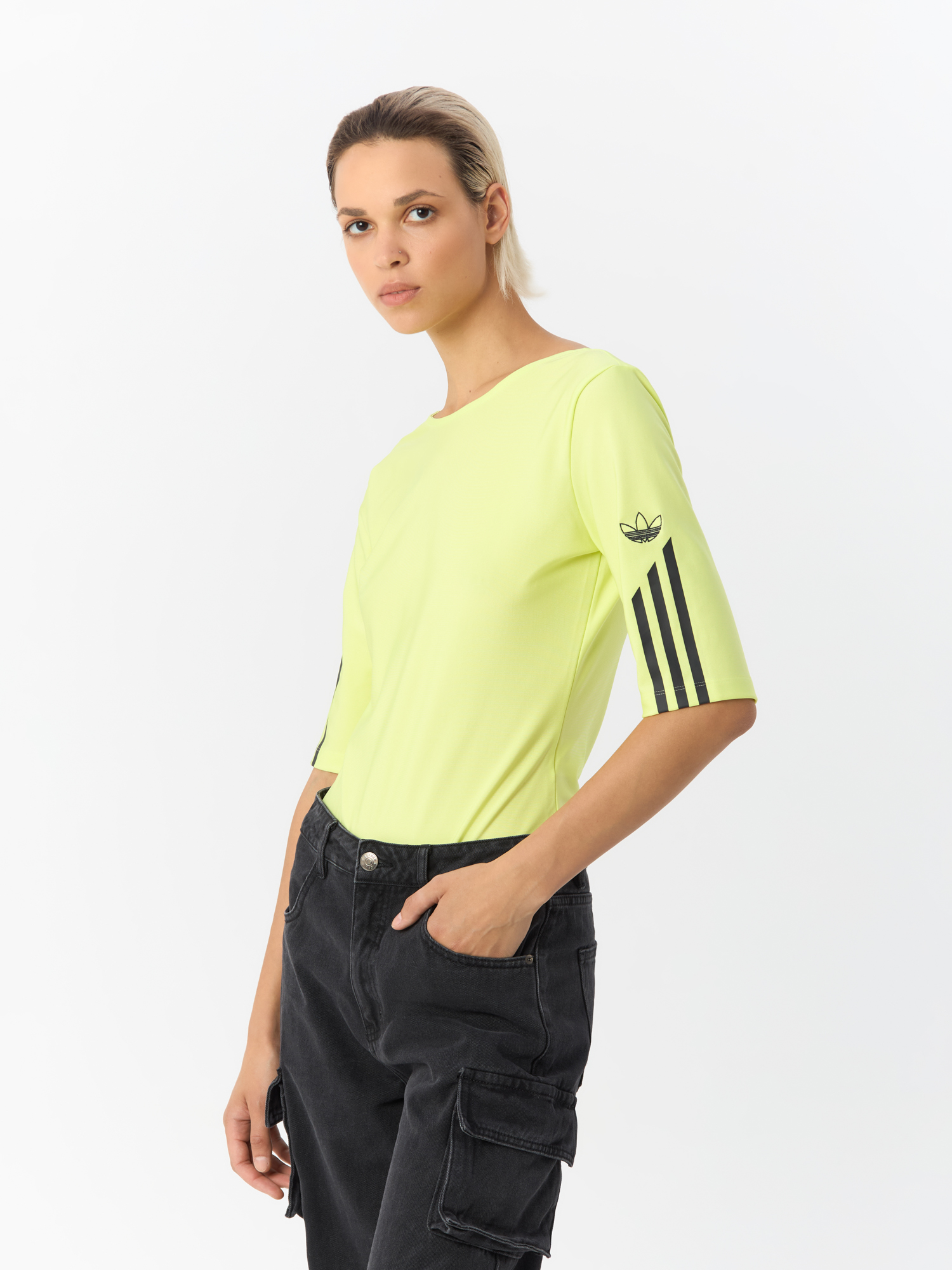

Боди женское Adidas FM1945 зеленое 34, Зеленый, FM1945
