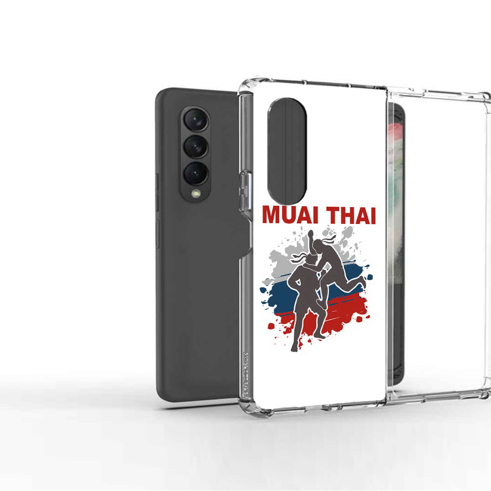 

Чехол MyPads Tocco для Samsung Galaxy Z Fold2 Муайтай, Прозрачный, Tocco