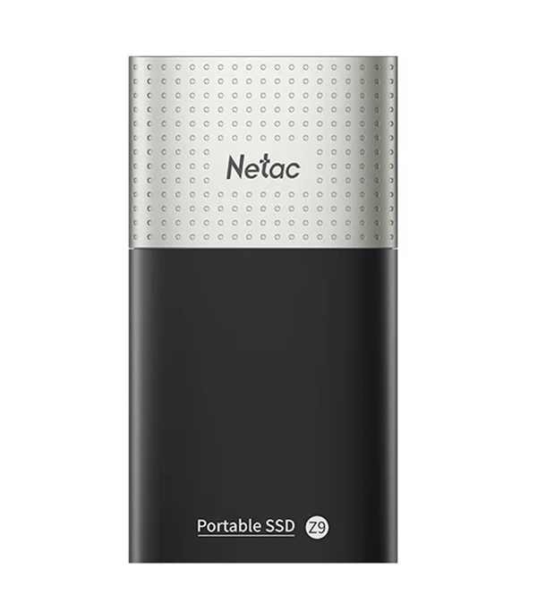 

Внешний SSD диск Netac500 ГБ (NT01Z9-500G-32BK), Черный, NT01Z9-500G-32BK