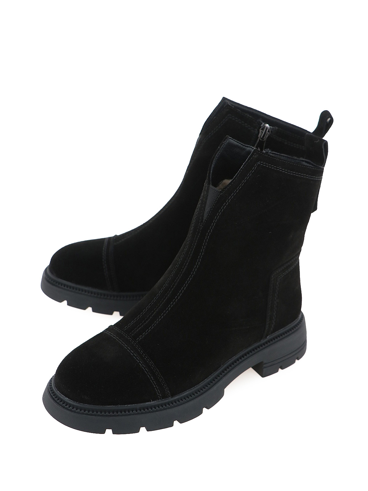 

Ботинки женские Benetti U528-061 черные 37 RU, Черный, U528-061