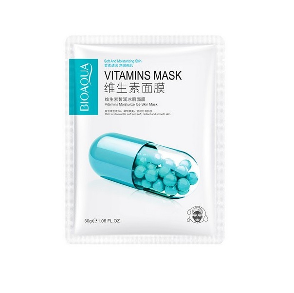 

Маска для лица Bioaqua Vitamins Moisturize Ice, 30 г