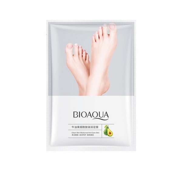 

Маска-носочки Bioaqua с экстрактом авокадо для ног, 1 пара