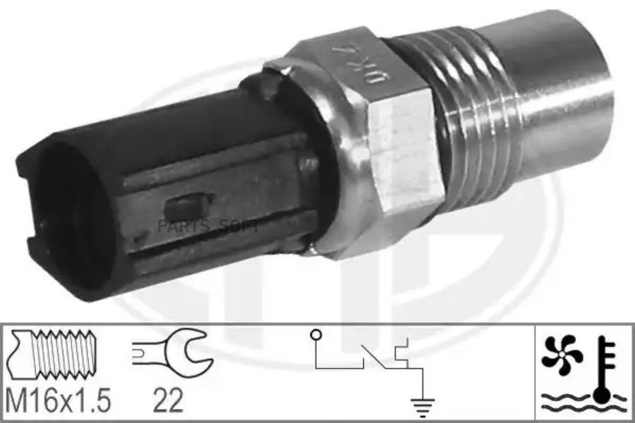 ERA 330620 Термовыключатель, вентилятор радиатора OPEL FRONTERA A (1992-1998) 1шт