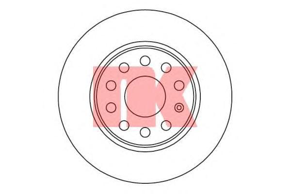 

Диск тормозной 2047137 Nk 2047137, Диск тормозной 2047137 Nk 2047137 Nk 2047137