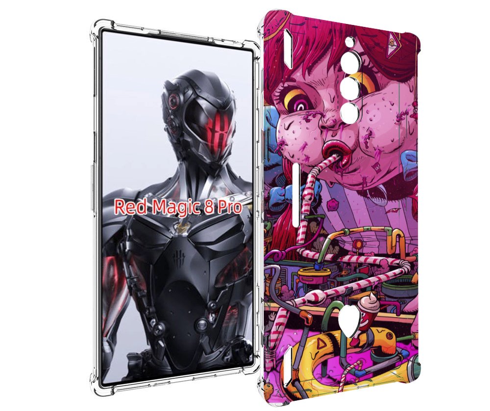 

Чехол MyPads прикольная сладкая картинка для ZTE Nubia Red Magic 8 Pro / Red Magic 8 Pr..., Tocco