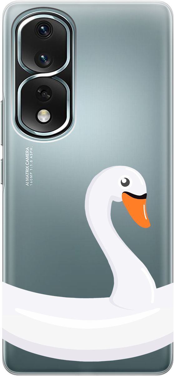 Силиконовый чехол на Honor 80 Pro с 3D принтом 