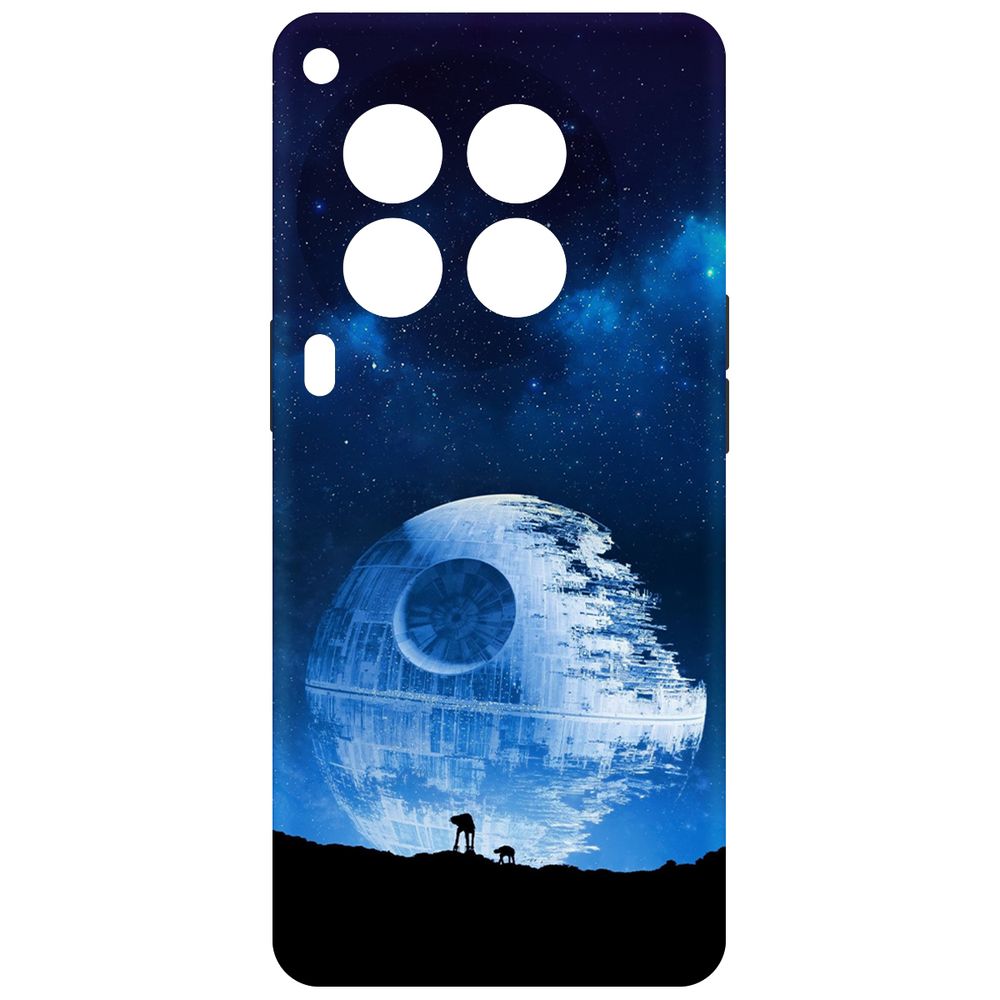 

Чехол-накладка Soft Case Звездные Войны. Звезда смерти для TECNO Camon 30 Premier 5G, Черный