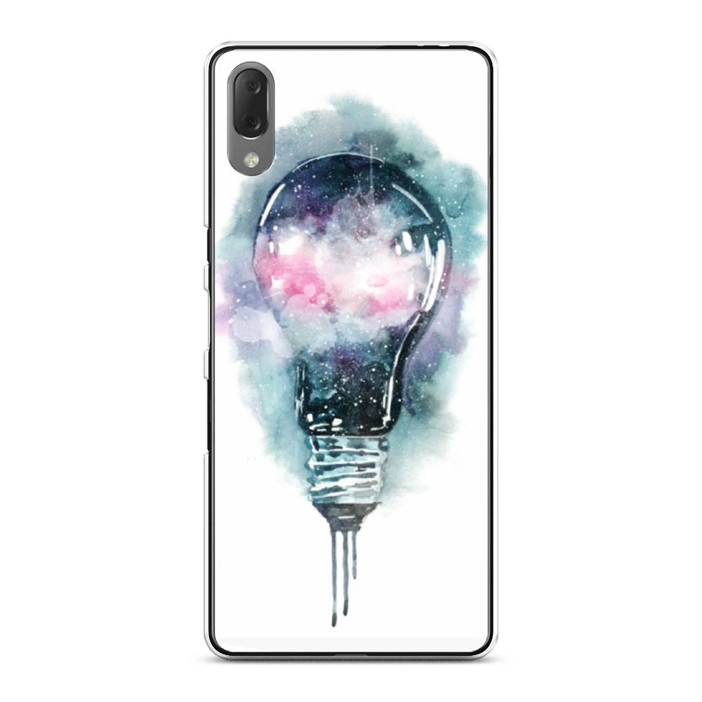 

Чехол на Sony Xperia L3 "Волшебная лампа", Белый;серый, 54450-4