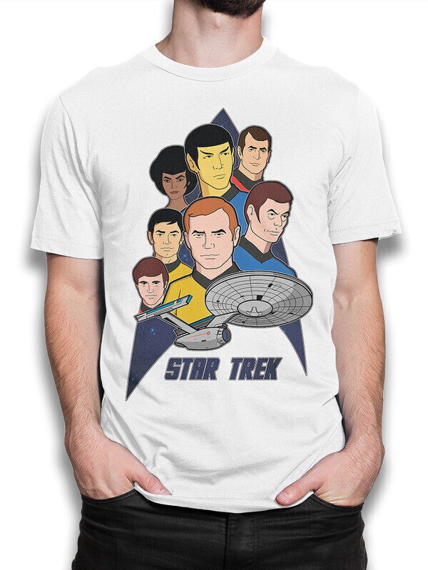 

Футболка мужская Dream Shirts Сериал Стар Трек 1000976-2 белая XL, Белый, Сериал Стар Трек 1000976-2
