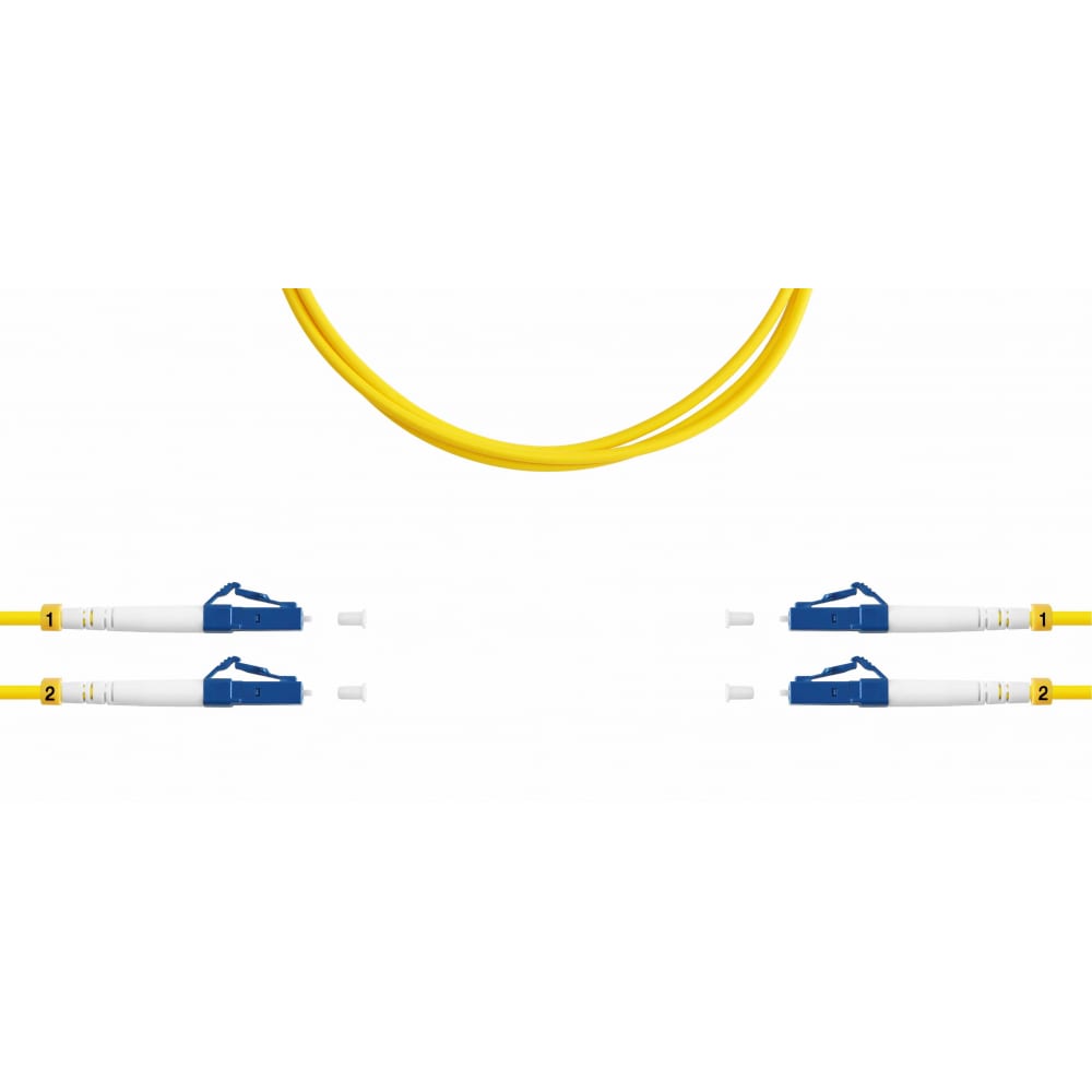 TopLAN Патч-корд оптический , дуплексный, LC/UPC-LC/UPC, 657A1, 50 м, DPC-TOP-657A1-LC/U-L