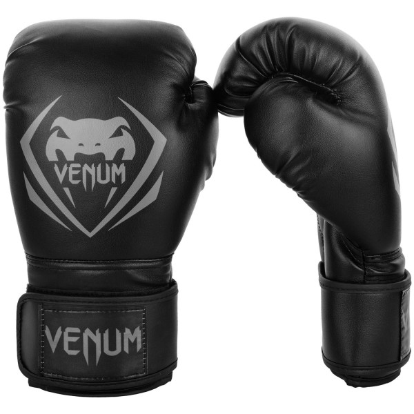 

Боксерские перчатки Venum Contender черные, 12 унций, Contender