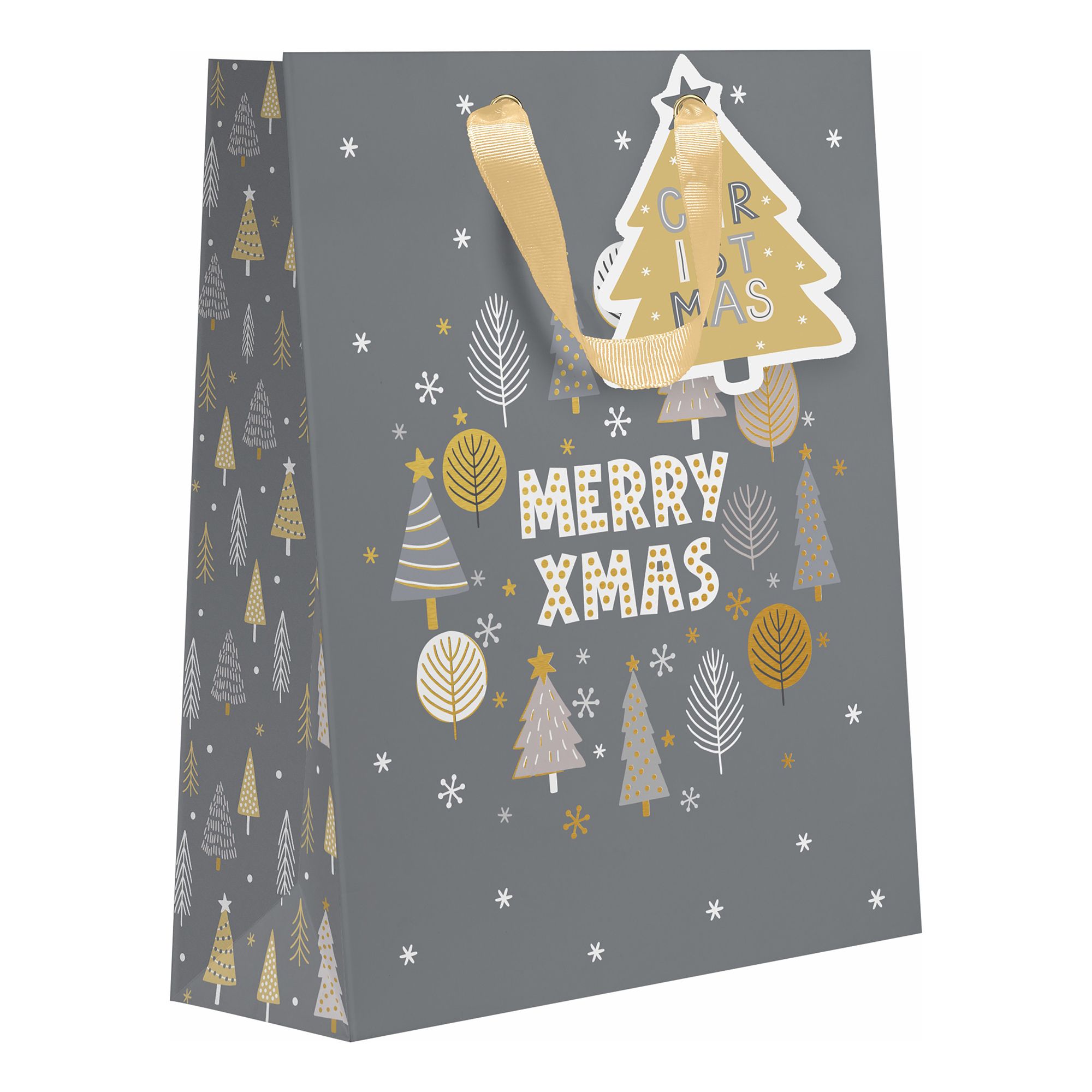 

Подарочный пакет 31 x 41 x 12 см X-mas евролюкс, Разноцветный