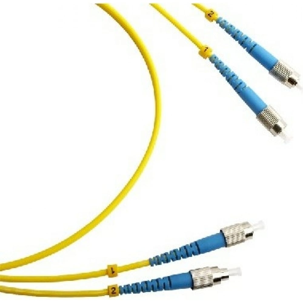 

TWT Патч-корд оптический дуплексный, FC/UPC-FC/UPC, SM, 5.0 м 2FC-2FC/SU-5.0