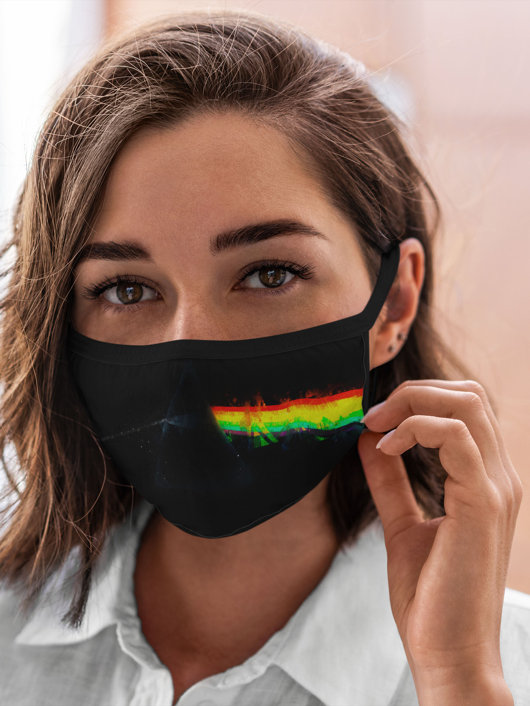 

Многоразовая маска унисекс Burnettie Pink Floyd, Разноцветный, Pink Floyd