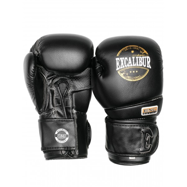 фото Боксерские перчатки excalibur 8000-01 белые, 10 унций