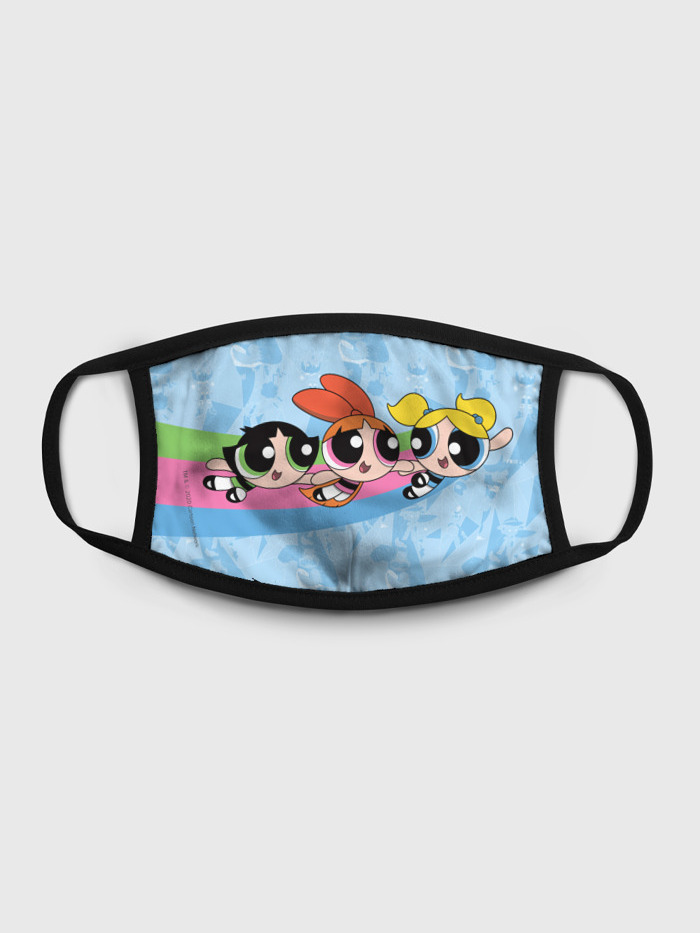 

Многоразовая маска унисекс Burnettie The Powerpuff Girls, Разноцветный, The Powerpuff Girls