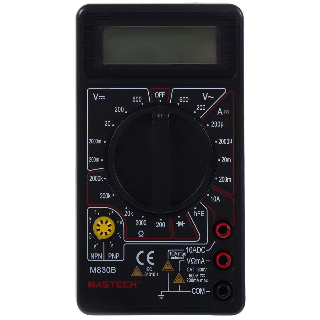 

Мультиметр цифровой Mastech M830b