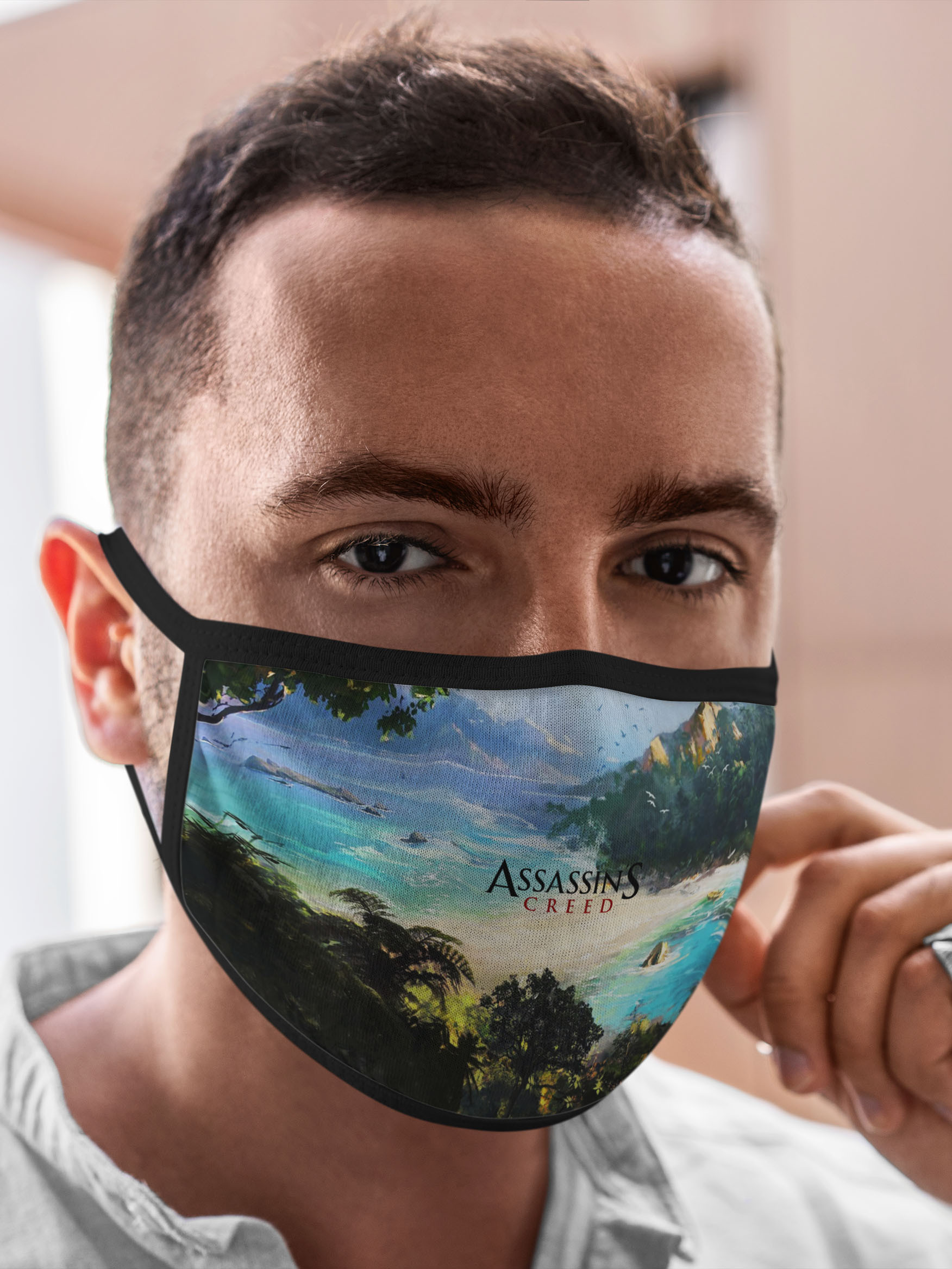 

Многоразовая маска унисекс Burnettie Assassins Creed, Разноцветный, Assassins Creed