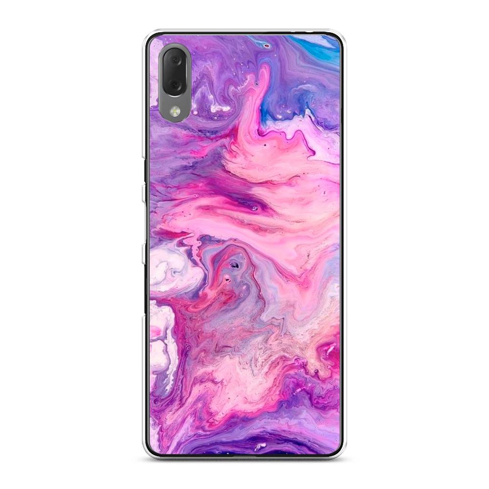 

Чехол на Sony Xperia L3 "Нежно-розовая абстракция", Розовый, 54450-3