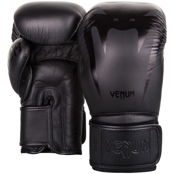 фото Боксерские перчатки venum giant 3.0 черные, 14 унций