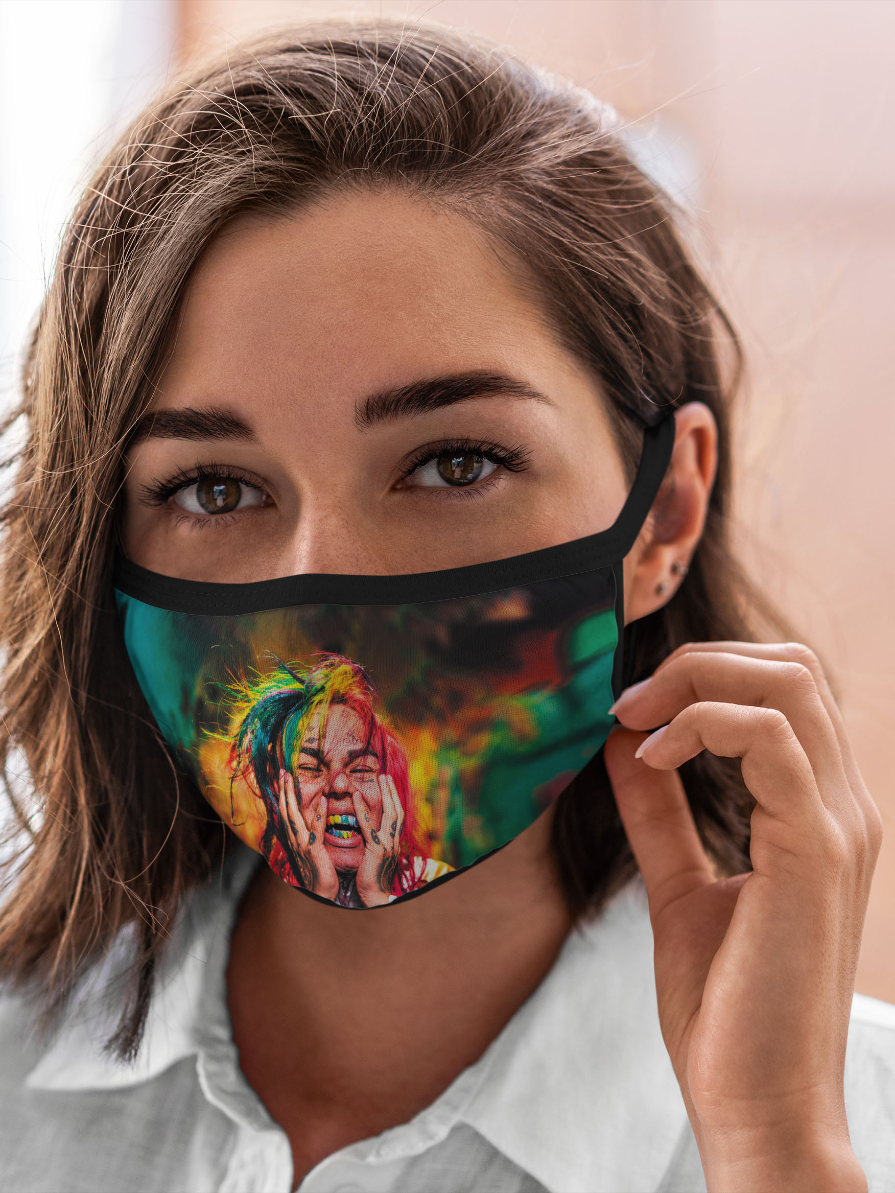 

Многоразовая маска унисекс Burnettie 6Ix9Ine Stoopid, 6Ix9Ine Stoopid