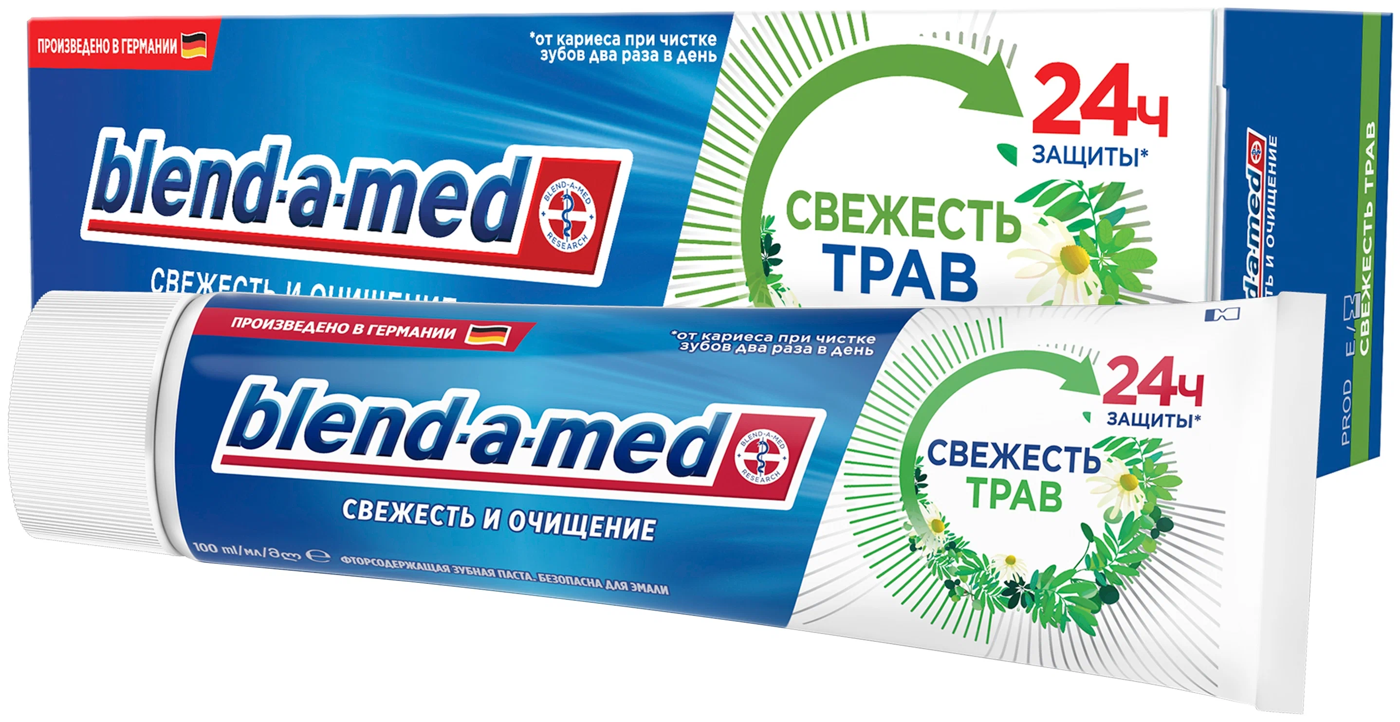 

Зубная паста Blend-a-med Свежесть и очищение Свежесть трав 100 мл