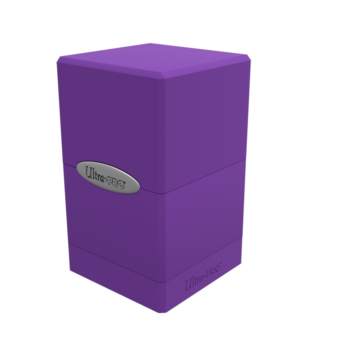 Коробочка Ultra Pro Satin Tower Royal Purple для карт MTG Pokemon коробочка card pro для хранения 3000 карт mtg pokemon картонная чёрная матовая