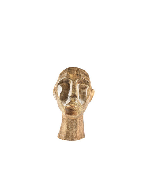 фото Статуэтка-фигурка в форме головы villa collection, 13x15x18 см