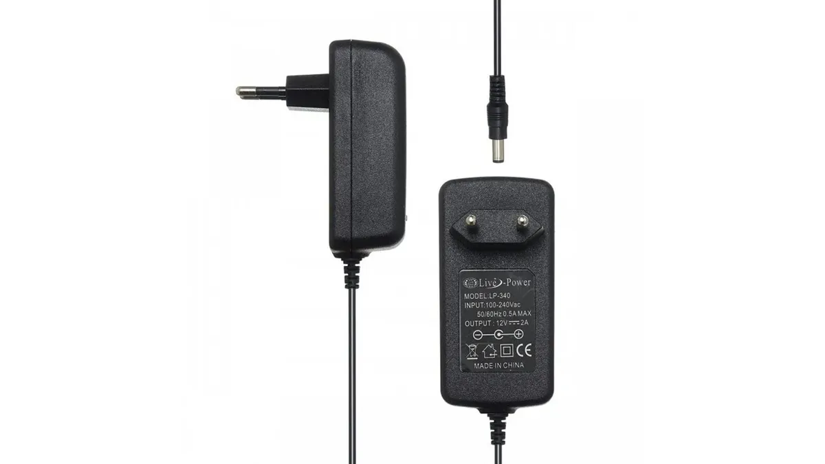 фото Блок питания live-power lp35 12v/2a ( 5.5x2.5) сетевой