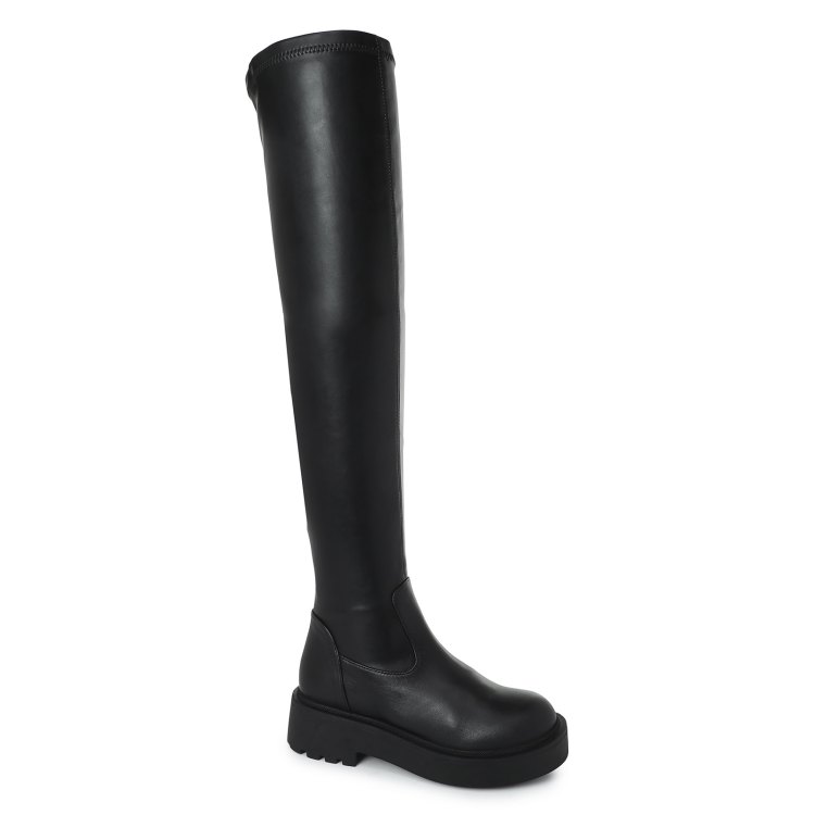 фото Ботфорты женские lr lorettini 602-867759 черные 38 eu
