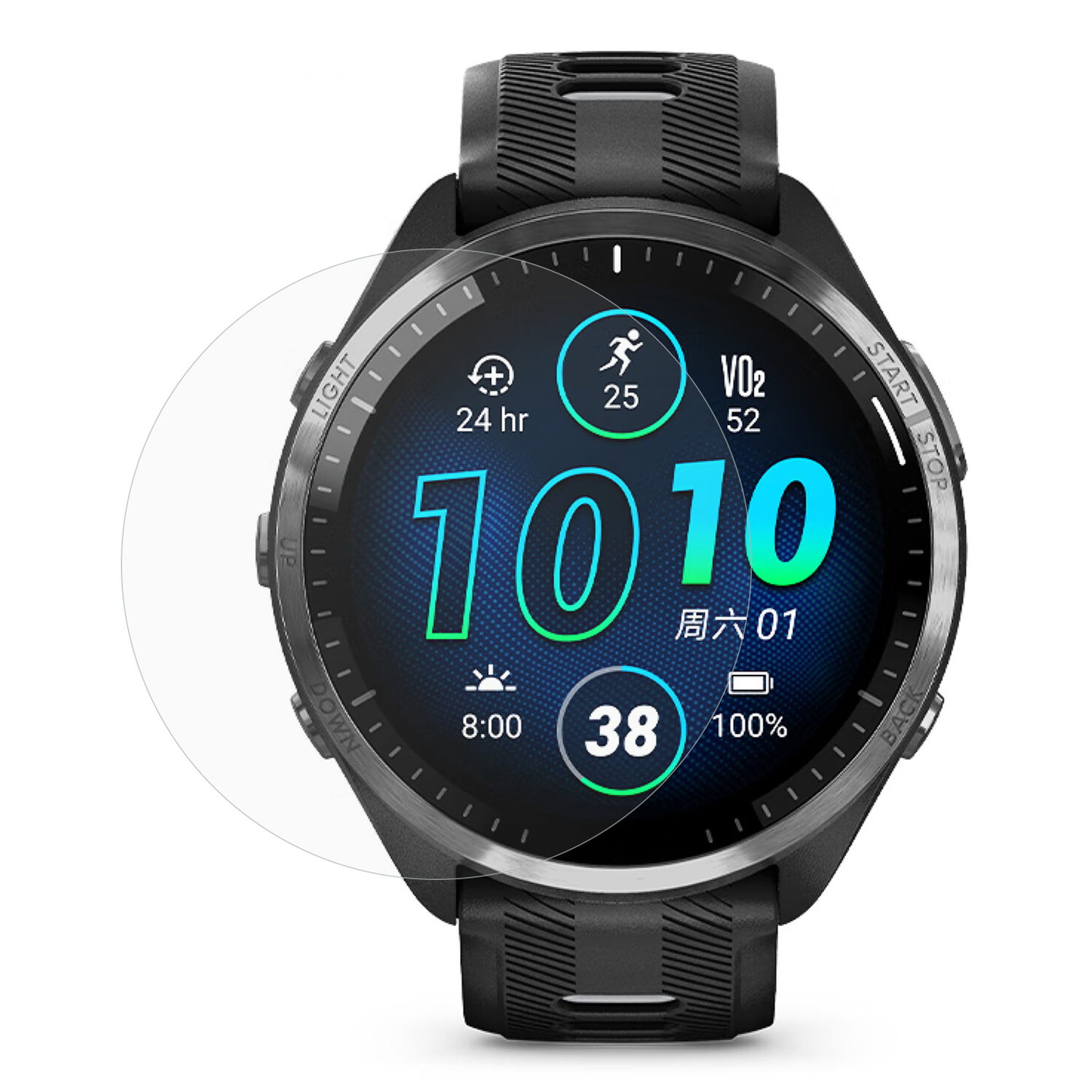 

Защитная пленка для Garmin Forerunner 965, Прозрачный, 680801264