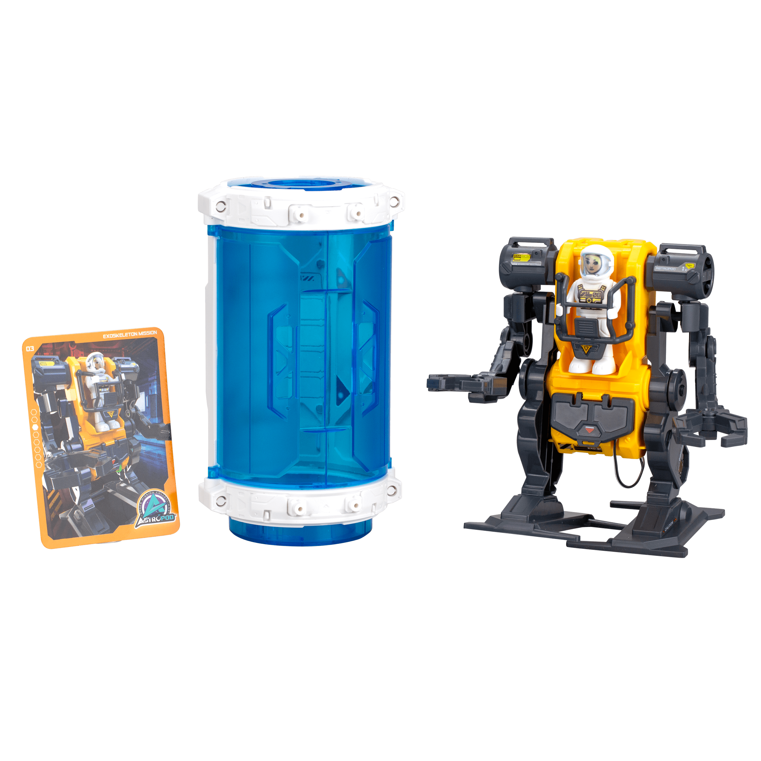 Робот космический с космонавтом экзоскелет из фантастики ASTROPOD 2000₽