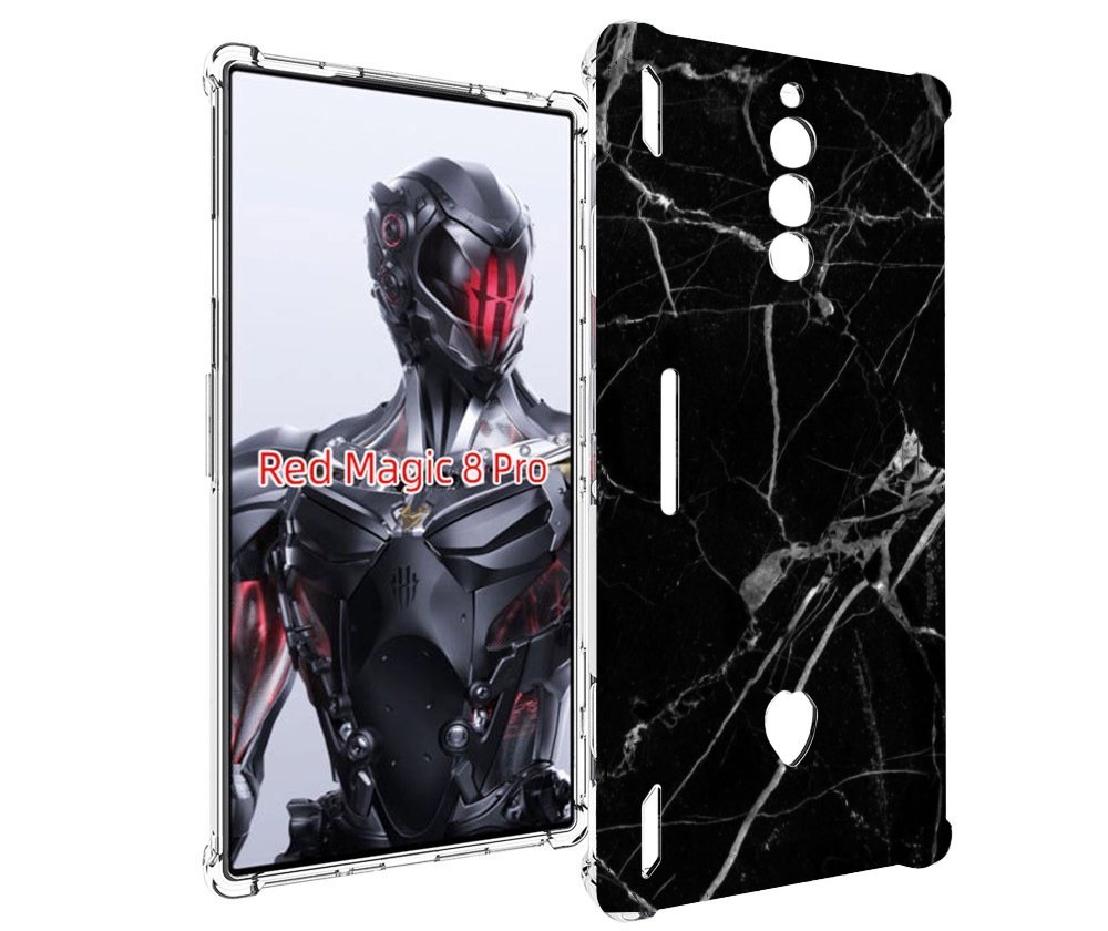

Чехол MyPads разбитое стекло для ZTE Nubia Red Magic 8 Pro / Red Magic 8 Pro Plus, Tocco