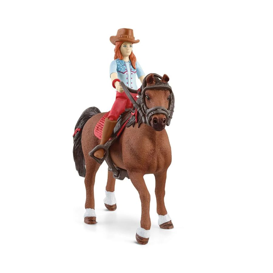 

Фигурка Schleich Horse Club 42539 — Ханна и Кайенн, 42539