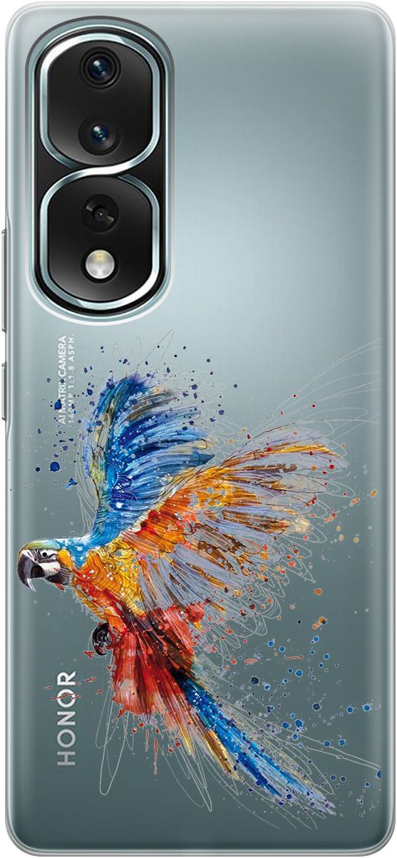 Силиконовый чехол на Honor 80 Pro с 3D принтом 