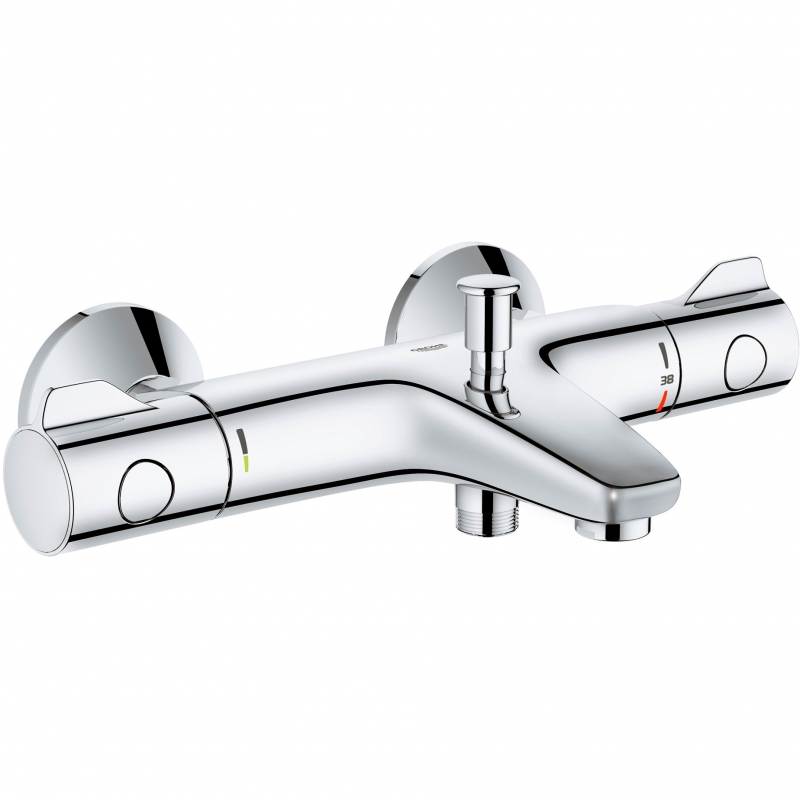 фото Смеситель для ванны grohe grohtherm 800 хром (34567000)