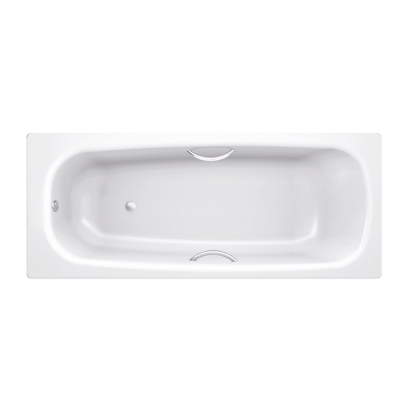 

Стальная ванна Blb Universal HG 170x75 с отв. для ручек, Белый