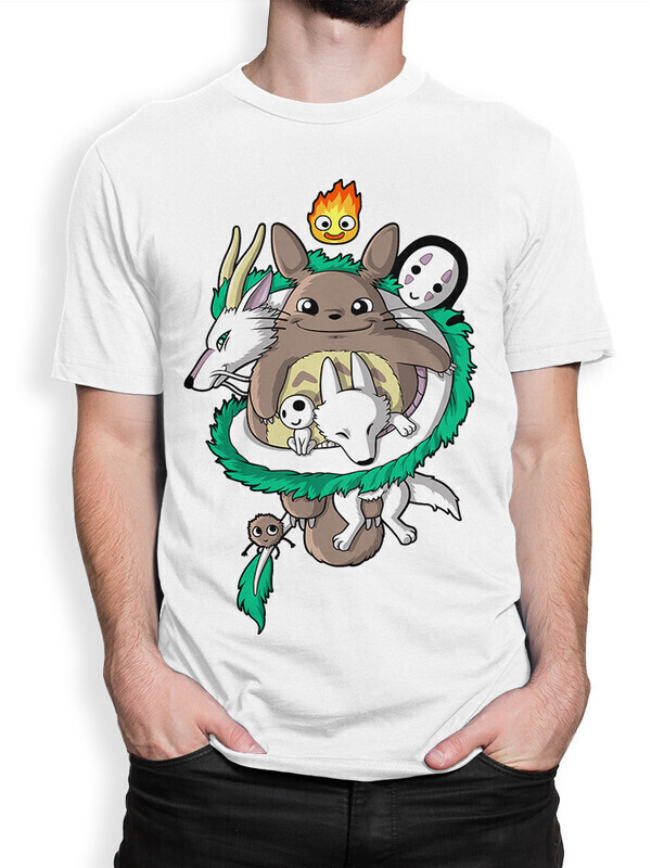 

Футболка мужская Dream Shirts Аниме Студия Гибли 1000858-2 белая 2XL, Белый, Аниме Студия Гибли 1000858-2