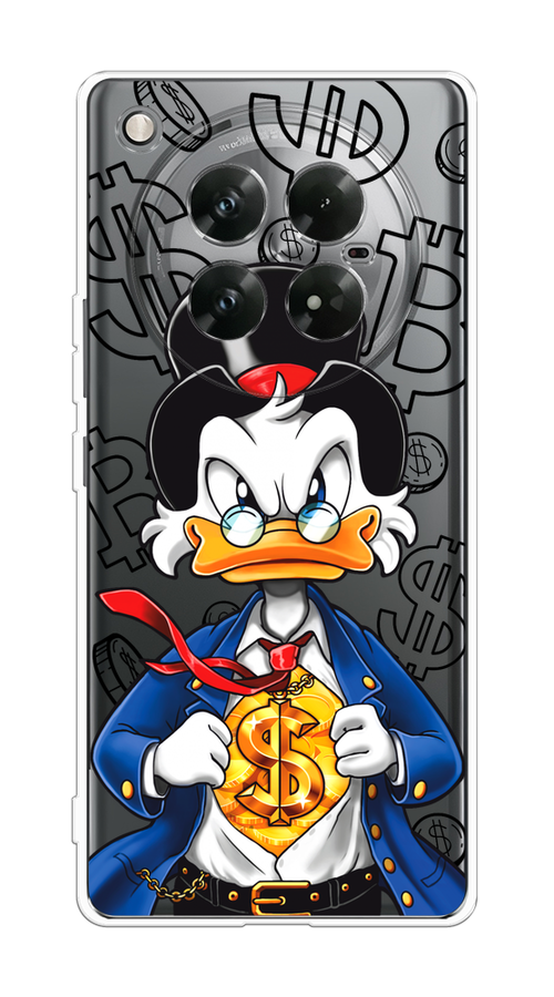 

Чехол на Infinix Zero 40 5G "Scrooge Goldman", Черный;белый;синий, 3106650-1