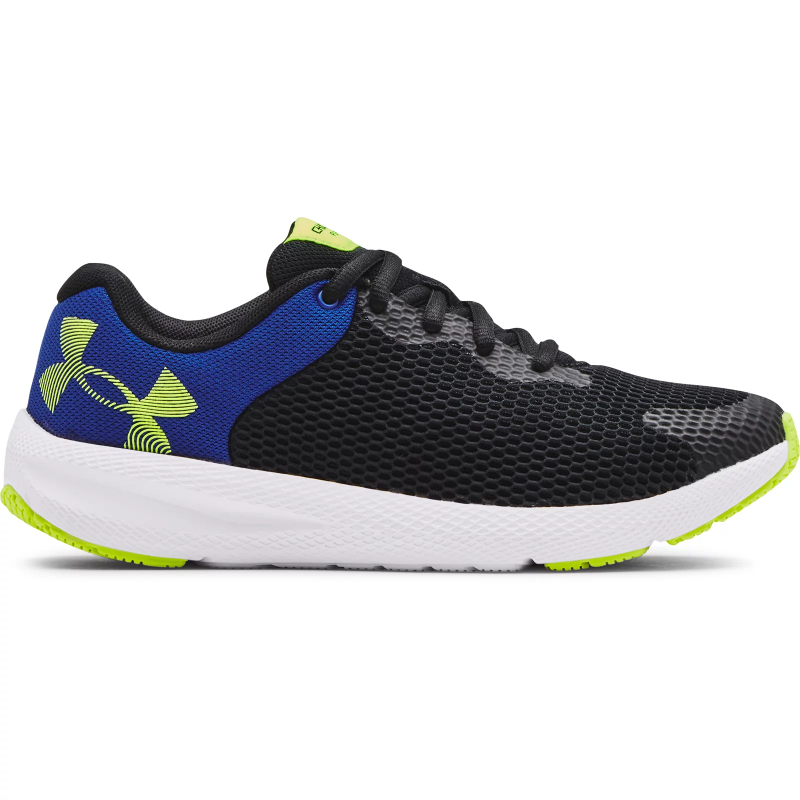 фото Кроссовки детскиеunder armour ua bgs charged pursuit 2 bl цв. черный р.38 3024484-003