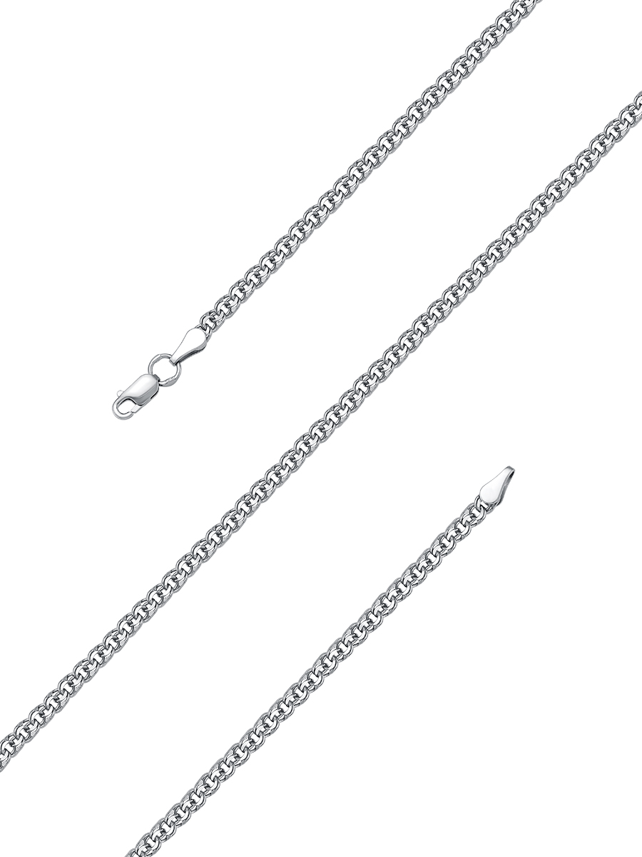 

Цепочка из серебра 55 см SamoroDki Jewelry БГр45, БГр45