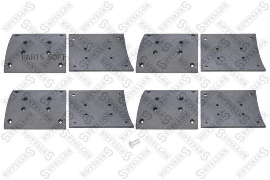 

STELLOX Накладки тормозные STELLOX 8501014sx