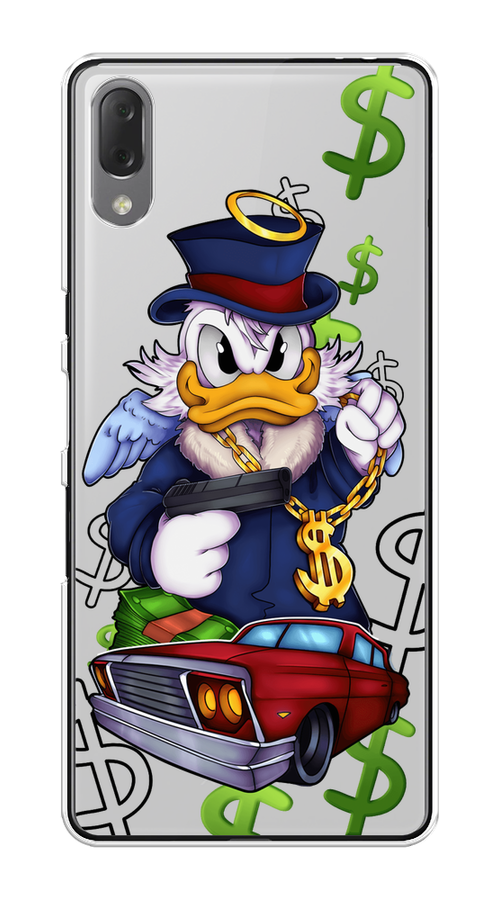 

Чехол на Sony Xperia L3 "Scrooge McDuck with a Gold Chain", Красный;синий;белый, 54450-6