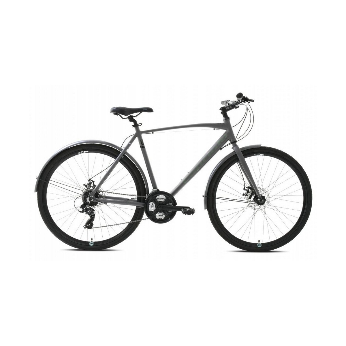 Велосипед CAPRIOLO TOURING URBAN 28'' 3 X 7, ALU 22'' серый