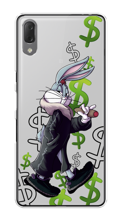 

Чехол на Sony Xperia L3 "Rich Bugs Bunny", Зеленый;черный;голубой, 54450-6